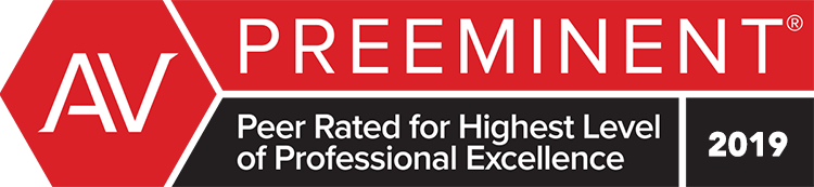 Rated AV Preeminent Lawyer